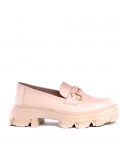 Derby en simili Cuir pour femme