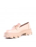 Derby en simili Cuir pour femme