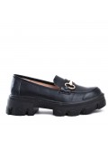 Derby en simili Cuir pour femme