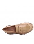 Derby en simili Cuir pour femme