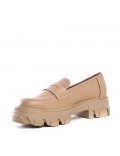 Derby en simili Cuir pour femme