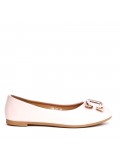 Ballerine confort en simili cuir