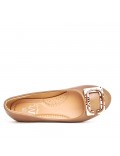 Ballerine confort en simili cuir