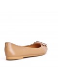 Ballerine confort en simili cuir