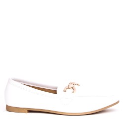 Ballerine confort en simili cuir