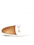 Ballerine confort en simili cuir