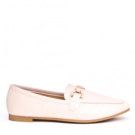 Ballerine confort en simili cuir