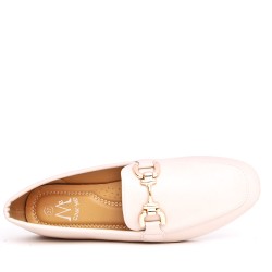 Ballerine confort en simili cuir