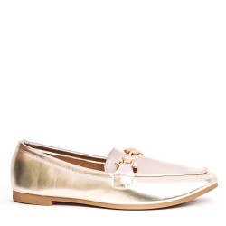 Ballerine confort en simili cuir