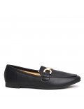 Ballerine confort en simili cuir