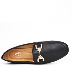 Ballerine confort en simili cuir