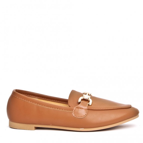 Ballerine confort en simili cuir