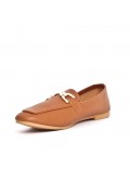 Ballerine confort en simili cuir