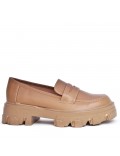 Mocassin en simili cuir pour femme