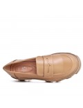 Women's mocassin in faux leather