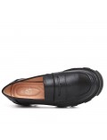 Women's mocassin in faux leather