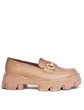 Women's mocassin in faux leather