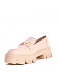 Women's mocassin in faux leather