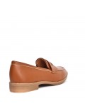 Women's mocassin in faux leather