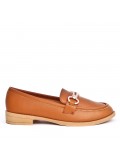 Mocassin en simili cuir pour femme