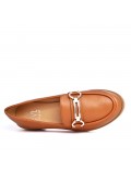 Women's mocassin in faux leather