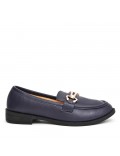 Mocassin en simili cuir pour femme