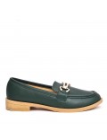 Mocassin en simili cuir pour femme