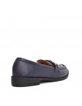 Mocassin en simili cuir pour femme