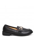 Mocassin en simili cuir pour femme