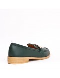 Women's mocassin in faux leather