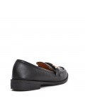 Women's mocassin in faux leather