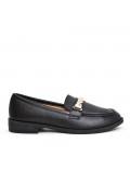 Mocassin en simili cuir pour femme