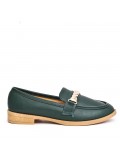 Mocassin en simili cuir pour femme