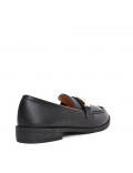 Women's mocassin in faux leather