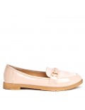 Women's mocassin in faux leather