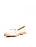 Mocassin en simili cuir pour femme