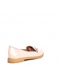 Mocassin en simili cuir pour femme