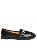 Women's mocassin in faux leather