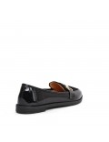 Women's mocassin in faux leather