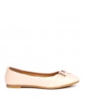 Ballerine confort en simili cuir