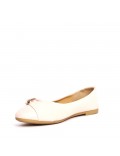 Ballerine confort en simili cuir