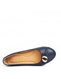 Ballerine confort en simili cuir