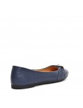 Ballerine confort en simili cuir