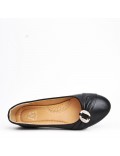 Ballerine confort en simili cuir