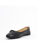 Ballerine confort en simili cuir