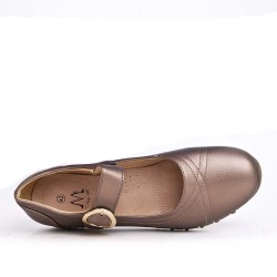  Big size-Faux leather comfort shoes