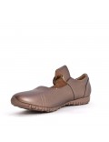  Faux leather comfort shoes