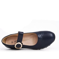 Grande tailles-Chaussures confort en simili cuir 