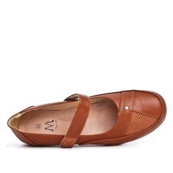 Grande tailles-Chaussures confort en simili cuir 