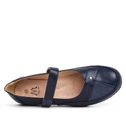  Big size-Faux leather comfort shoes